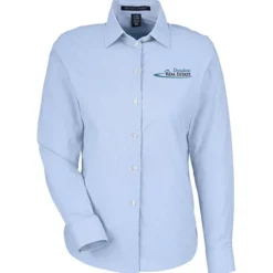 CrownLux Performance Microstripe Shirt - Ladies'