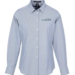 CrownLux Performance Microstripe Shirt - Ladies'