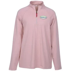 CrownLux Performance Micro Stripe 1/4-Zip Pullover - Men's