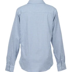 CrownLux Performance Micro Windowpane Shirt - Ladies'