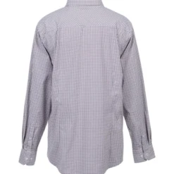 CrownLux Performance Micro Windowpane Shirt - Men's
