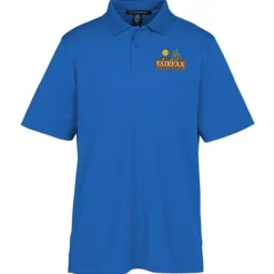 CrownLux Performance Plaited Polo - Men's