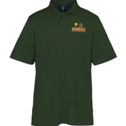CrownLux Performance Plaited Polo - Men's