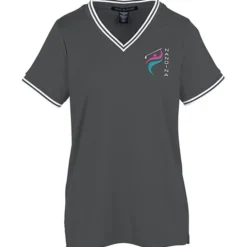 CrownLux Performance Plaited Tipped Shirt - Ladies'