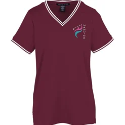 CrownLux Performance Plaited Tipped Shirt - Ladies'