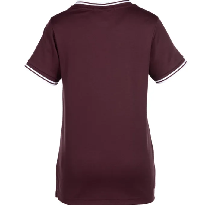 CrownLux Performance Plaited Tipped Shirt - Ladies'