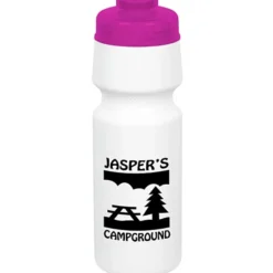 Cruiser Sport Bottle with Flip Drink Lid - 24 oz - White