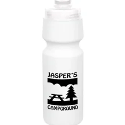 Cruiser Sport Bottle with Flip Drink Lid - 24 oz - White