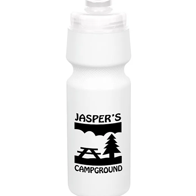 Cruiser Sport Bottle with Flip Drink Lid - 24 oz - White