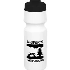 Cruiser Sport Bottle with Flip Drink Lid - 24 oz - White