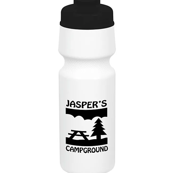 Cruiser Sport Bottle with Flip Drink Lid - 24 oz - White