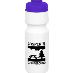 Cruiser Sport Bottle with Flip Drink Lid - 24 oz - White
