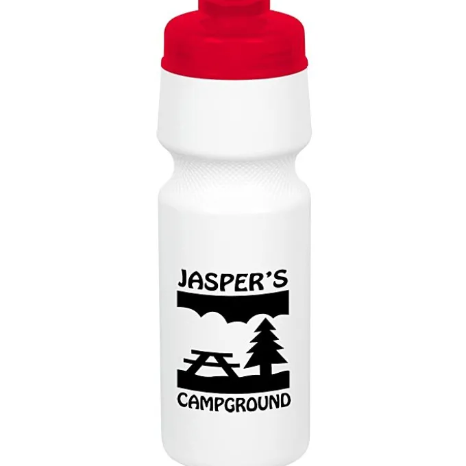 Cruiser Sport Bottle with Flip Drink Lid - 24 oz - White