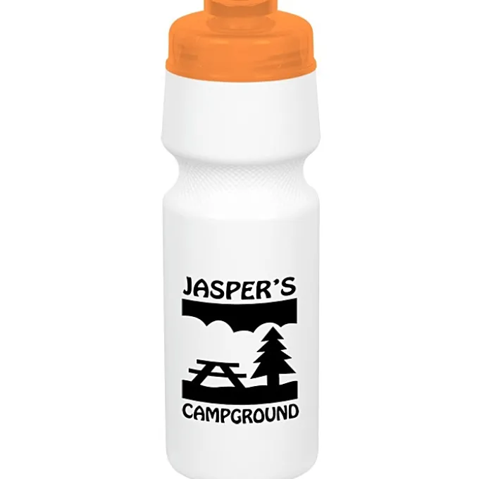 Cruiser Sport Bottle with Flip Drink Lid - 24 oz - White
