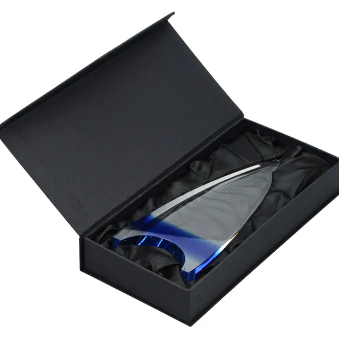 Crystal Crest Award - 9 inches