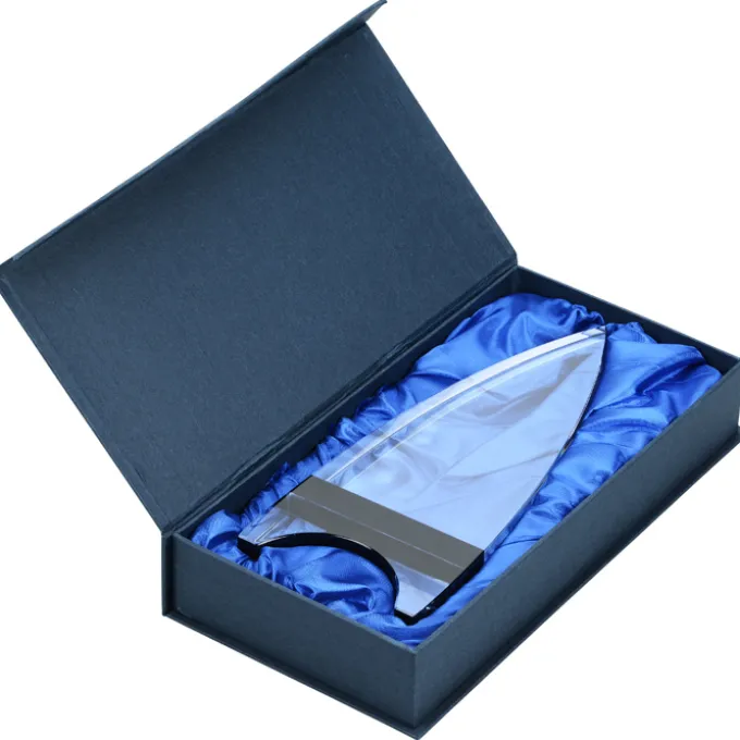 Crystal Crest Award - 8 inches