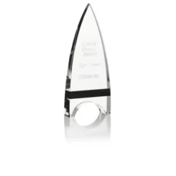 Crystal Crest Award - 8 inches