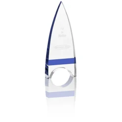 Crystal Crest Award - 7 inches