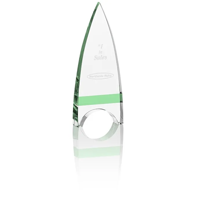 Crystal Crest Award - 7 inches