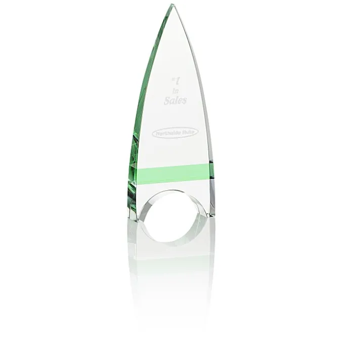 Crystal Crest Award - 7 inches
