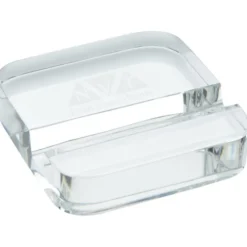 Crystal Paperweight Phone Stand - Square