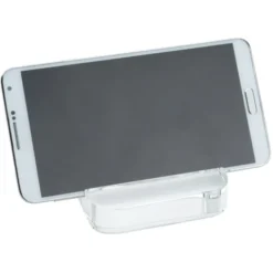 Crystal Paperweight Phone Stand - Square