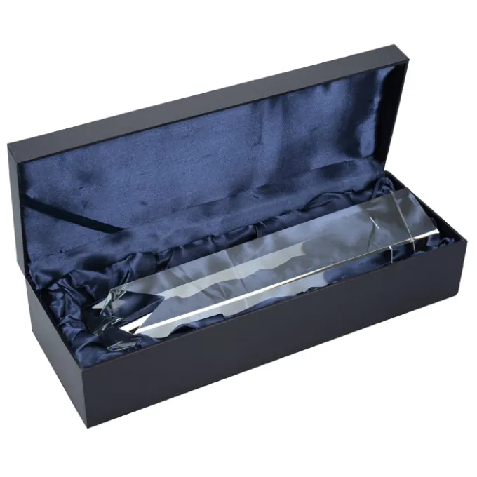 Crystal Star Obelisk Award - 14 inches