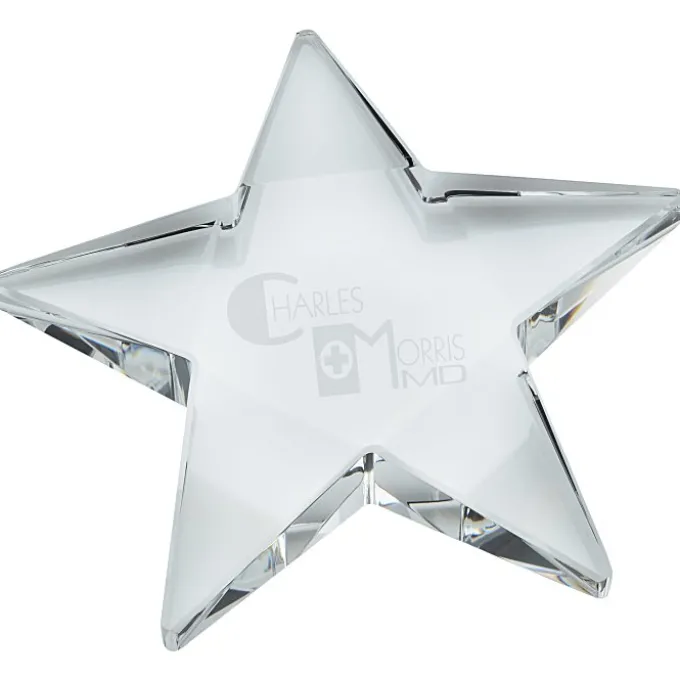 Crystal Star Paperweight