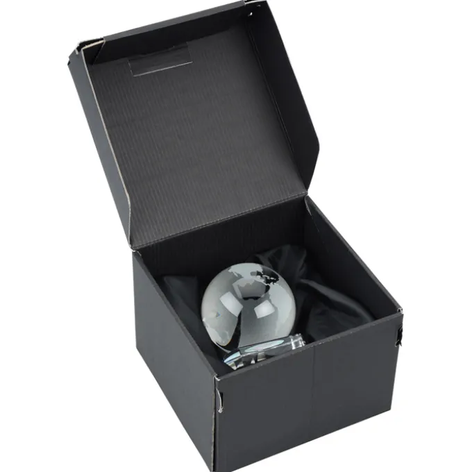 Crystal World Award - 3 inches