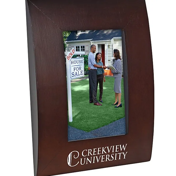Curved Wood Frame - 4 inches x 6 inches
