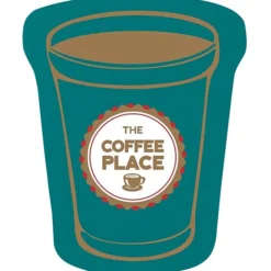 Cushioned Jar Opener - Coffee Cup - Full Color