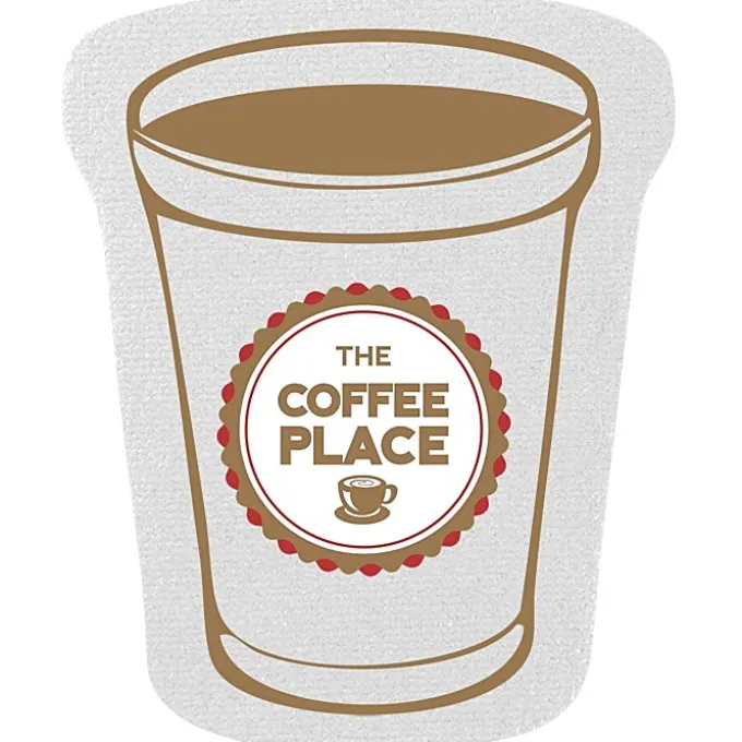 Cushioned Jar Opener - Coffee Cup - Full Color