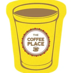 Cushioned Jar Opener - Coffee Cup - Full Color