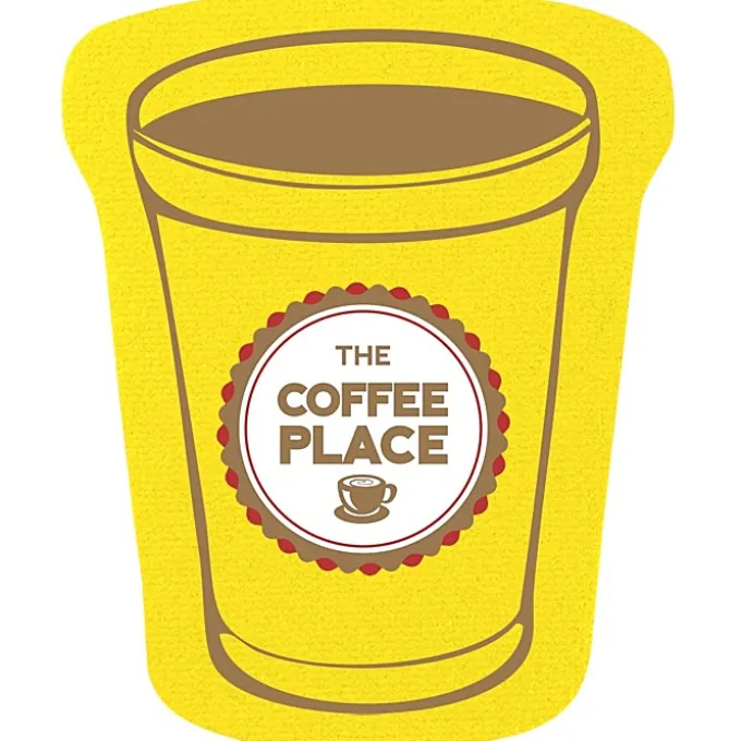 Cushioned Jar Opener - Coffee Cup - Full Color