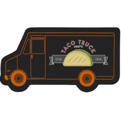 Cushioned Jar Opener - Delivery Truck - Full Color