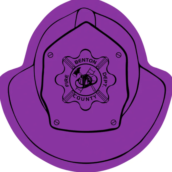 Cushioned Jar Opener - Fire Helmet