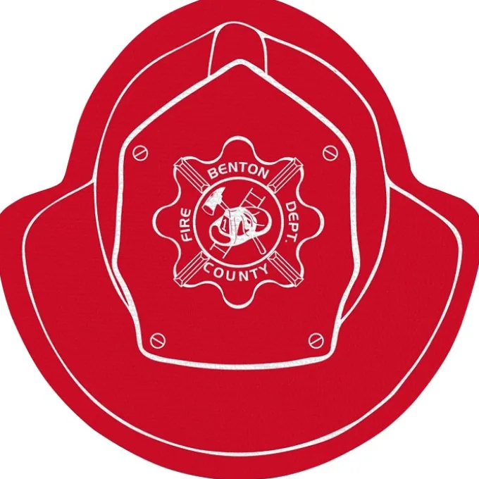Cushioned Jar Opener - Fire Helmet