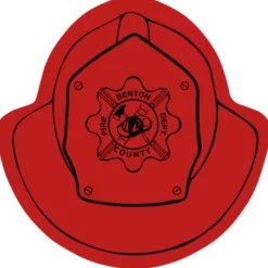 Cushioned Jar Opener - Fire Helmet
