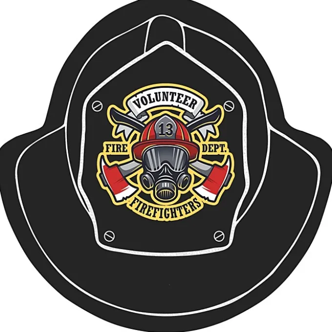 Cushioned Jar Opener - Fire Helmet - Full Color