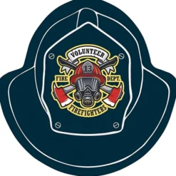 Cushioned Jar Opener - Fire Helmet - Full Color