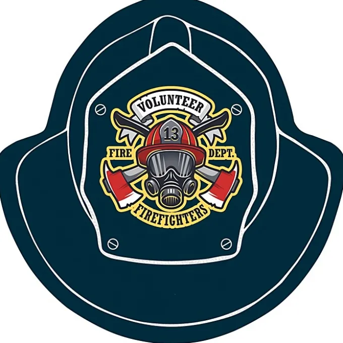 Cushioned Jar Opener - Fire Helmet - Full Color