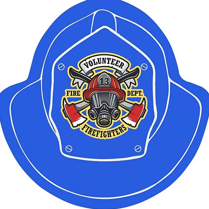 Cushioned Jar Opener - Fire Helmet - Full Color