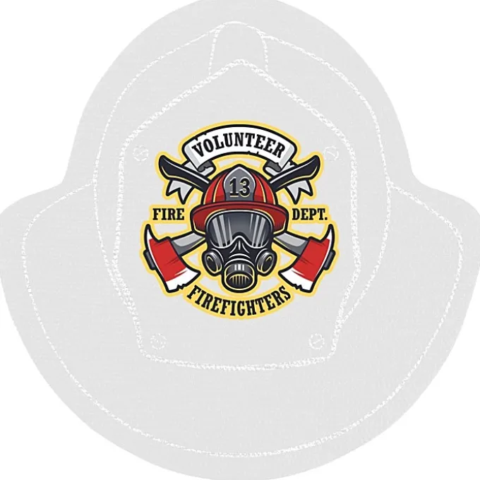 Cushioned Jar Opener - Fire Helmet - Full Color