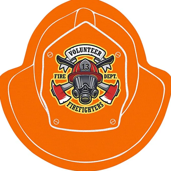Cushioned Jar Opener - Fire Helmet - Full Color