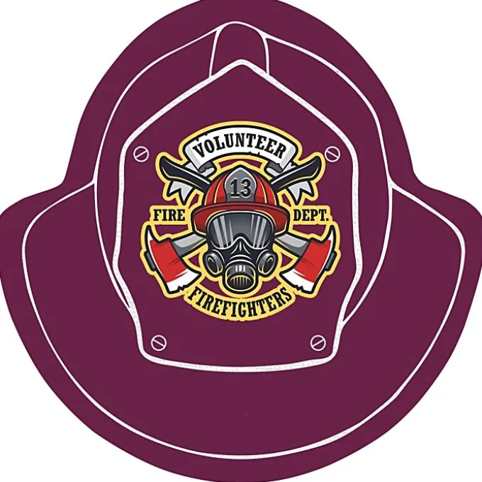 Cushioned Jar Opener - Fire Helmet - Full Color