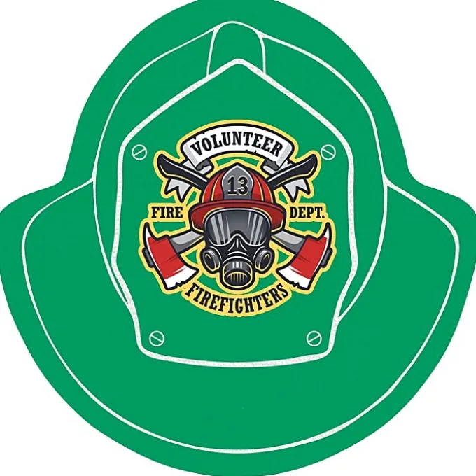 Cushioned Jar Opener - Fire Helmet - Full Color