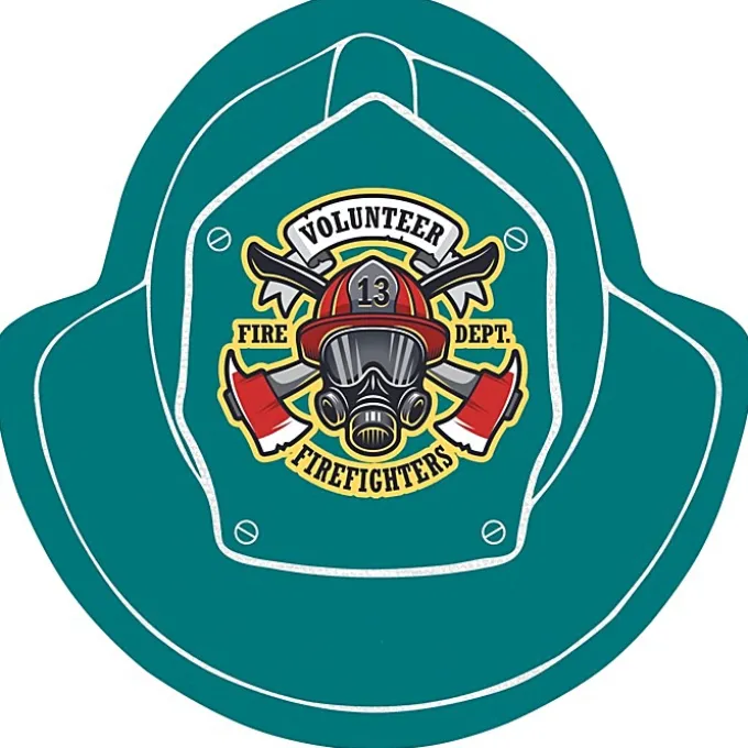 Cushioned Jar Opener - Fire Helmet - Full Color