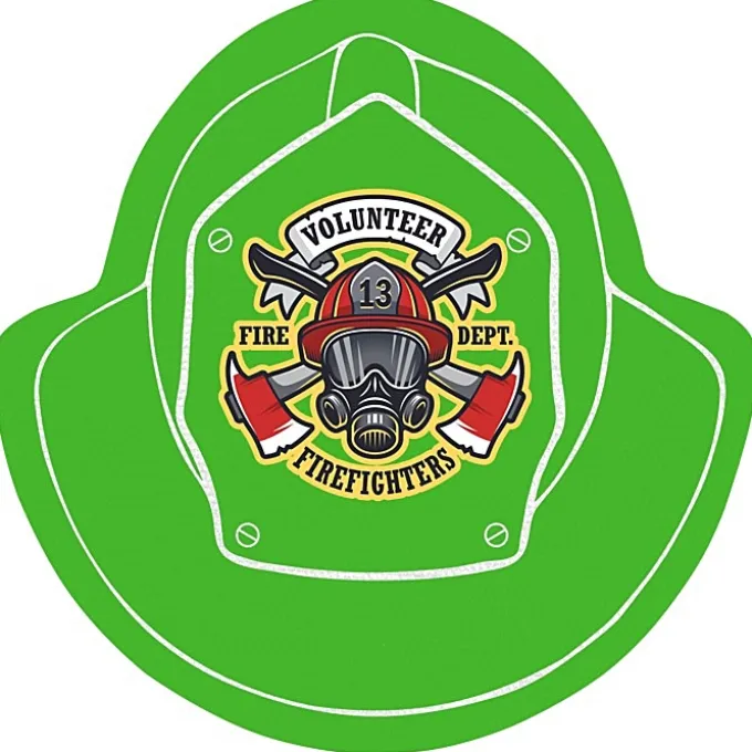 Cushioned Jar Opener - Fire Helmet - Full Color
