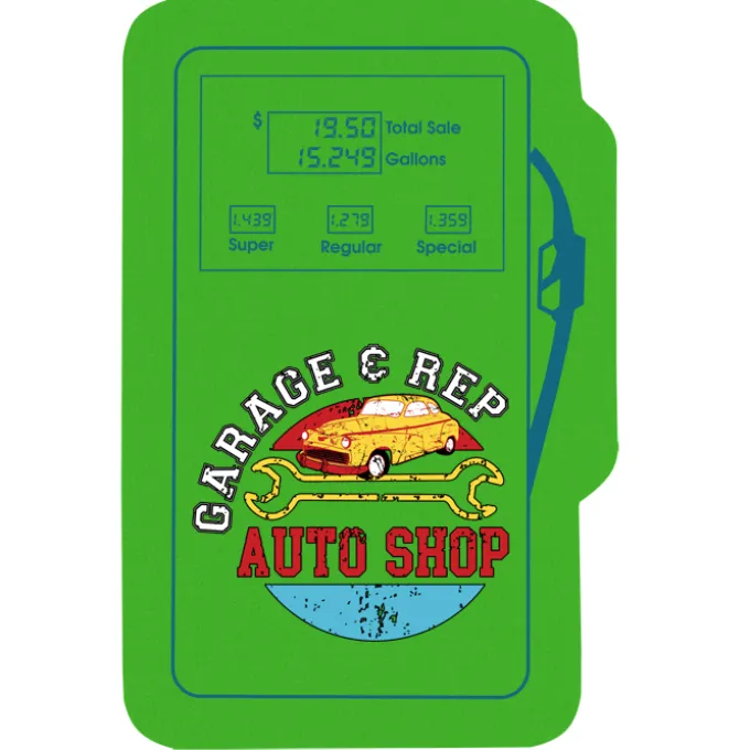 Cushioned Jar Opener - Gas Pump - Full Color
