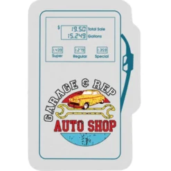 Cushioned Jar Opener - Gas Pump - Full Color